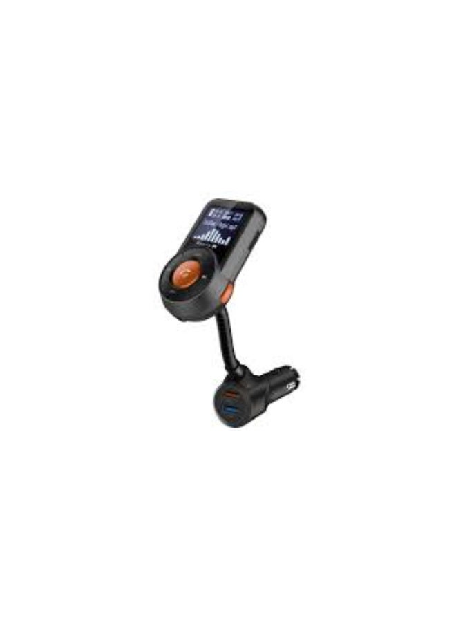 آيكونكس سيارة يتم التحكم فيها عن بُعد Iconix IC-CM2020 مع ناقل FM – برتقالي/أسود - Image 1